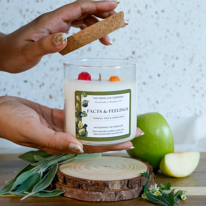 Facts & Feelings | Antiburnout Candles