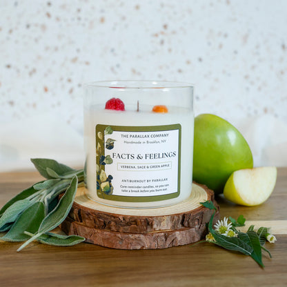 Facts & Feelings | Antiburnout Candles